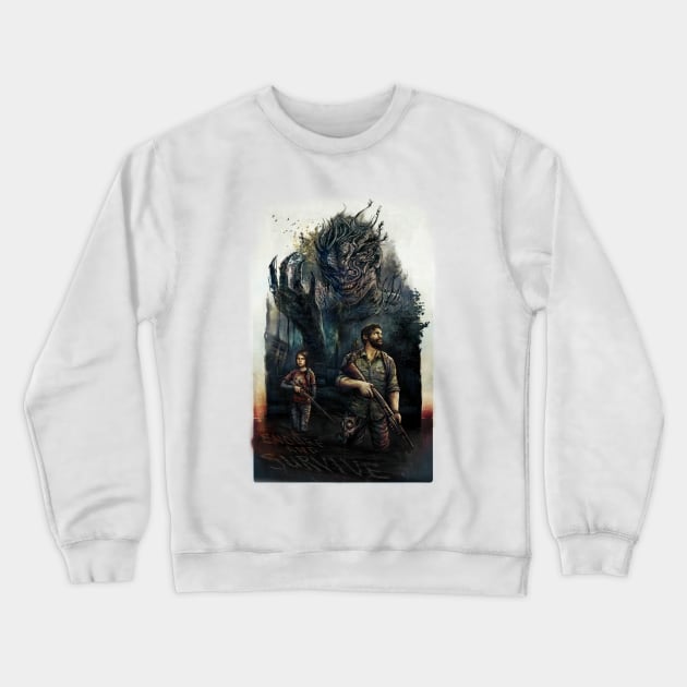 The Last Of Us Crewneck Sweatshirt by bohater13